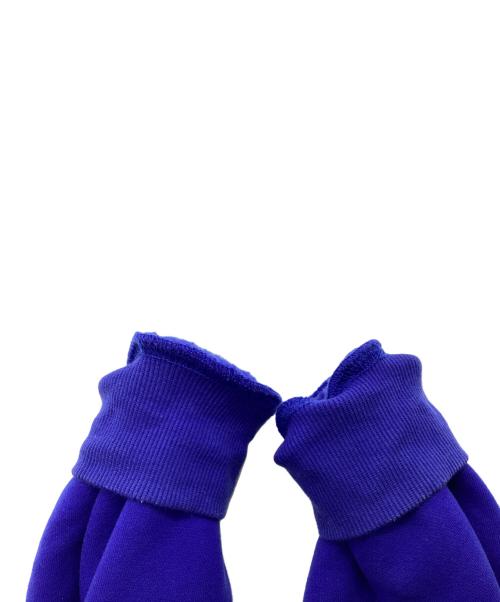 lilonesock（-）lilonesock (-) error hoodie ブルー サイズ:XSの古着・服飾アイテム