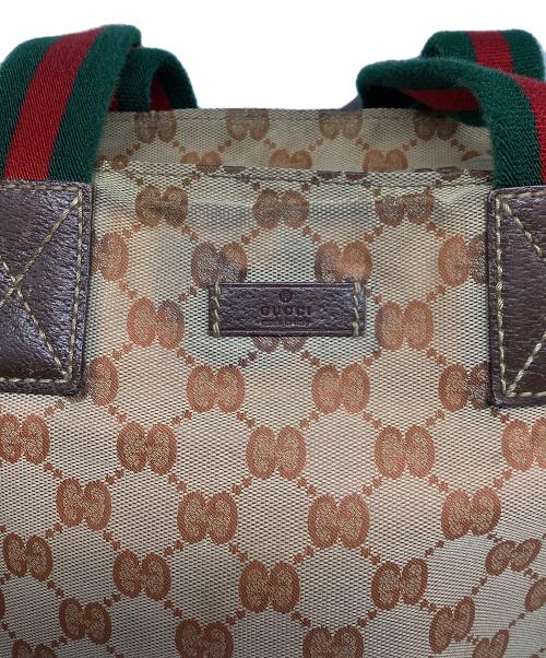 GUCCI（グッチ）GUCCI (グッチ) ハンドバッグ GGキャンバスの古着・服飾アイテム