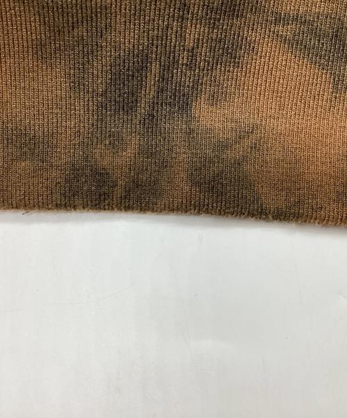 KODAI YASUNO（コウダイ ヤスノ）KODAI YASUNO (コウダイ ヤスノ) ジップアップフーディー ネイビー×ブラウン サイズ:Mの古着・服飾アイテム