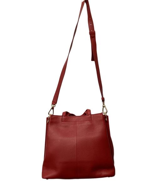 COLE HAAN（コールハーン）COLE HAAN (コールハーン) 2WAYバッグ レッドの古着・服飾アイテム