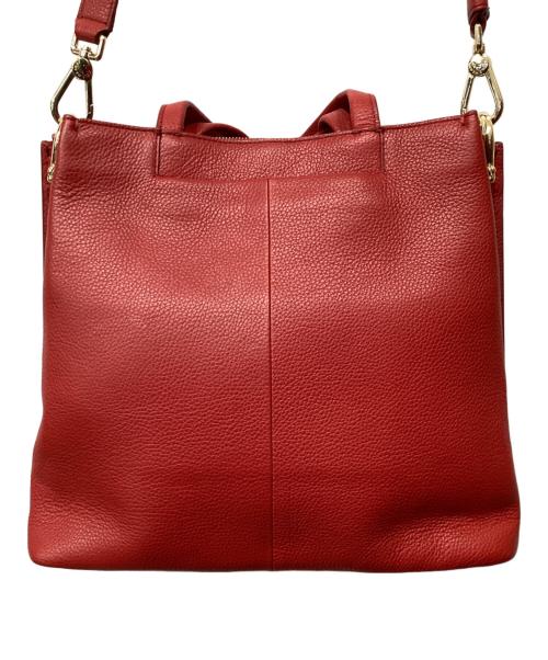 COLE HAAN（コールハーン）COLE HAAN (コールハーン) 2WAYバッグ レッドの古着・服飾アイテム