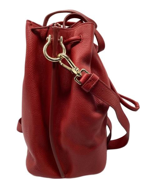 COLE HAAN（コールハーン）COLE HAAN (コールハーン) 2WAYバッグ レッドの古着・服飾アイテム