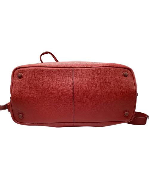 COLE HAAN（コールハーン）COLE HAAN (コールハーン) 2WAYバッグ レッドの古着・服飾アイテム