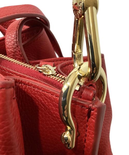 COLE HAAN（コールハーン）COLE HAAN (コールハーン) 2WAYバッグ レッドの古着・服飾アイテム