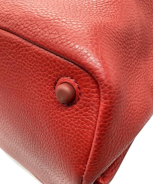 COLE HAAN（コールハーン）COLE HAAN (コールハーン) 2WAYバッグ レッドの古着・服飾アイテム