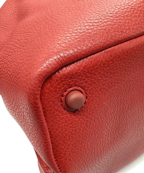 COLE HAAN（コールハーン）COLE HAAN (コールハーン) 2WAYバッグ レッドの古着・服飾アイテム