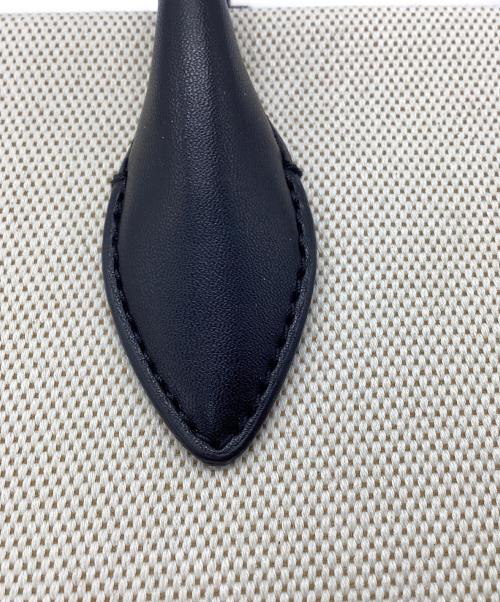 MICHAEL KORS（マイケル・コース）MICHAEL KORS (マイケル・コース) トートバッグ アイボリー×ブラックの古着・服飾アイテム