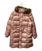 COACHコーチ）の古着「ダウンコート」｜ピンク