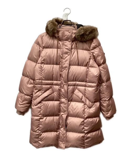 COACH（コーチ）COACH (コーチ) ダウンコート ピンク サイズ:Lの古着・服飾アイテム