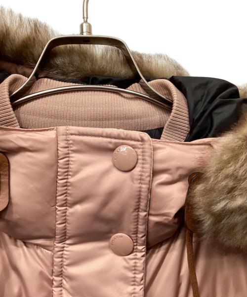 COACH（コーチ）COACH (コーチ) ダウンコート ピンク サイズ:Lの古着・服飾アイテム