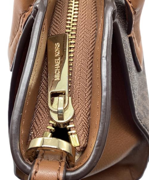 MICHAEL KORS（マイケル・コース）MICHAEL KORS (マイケル・コース) 2WAYショルダーバッグ ブラウンの古着・服飾アイテム