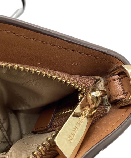 MICHAEL KORS（マイケル・コース）MICHAEL KORS (マイケル・コース) 2WAYショルダーバッグ ブラウンの古着・服飾アイテム