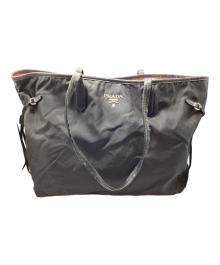PRADA（プラダ）の古着「ナイロントートバッグ NERO」｜ブラック