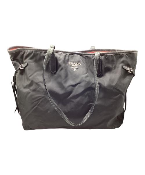 PRADA（プラダ）PRADA (プラダ) ナイロントートバッグ NERO ブラックの古着・服飾アイテム