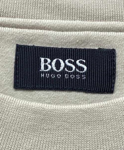 HUGO BOSS（ヒューゴ ボス）HUGO BOSS (ヒューゴ ボス) スウェット ベージュ サイズ:XLの古着・服飾アイテム