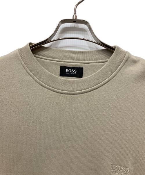 HUGO BOSS（ヒューゴ ボス）HUGO BOSS (ヒューゴ ボス) スウェット ベージュ サイズ:XLの古着・服飾アイテム