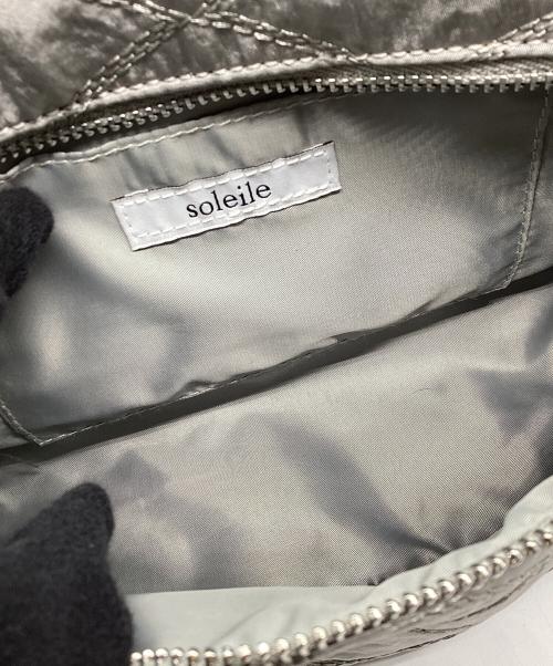 soleile（ソレイユ）soleile (ソレイユ) ショルダーバッグ グレーの古着・服飾アイテム