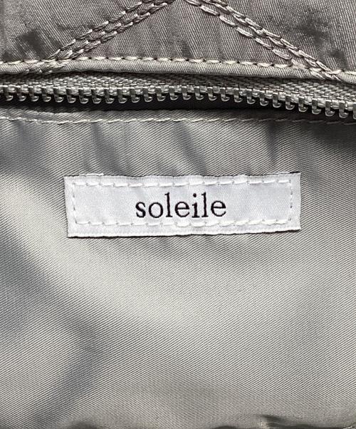 soleile（ソレイユ）soleile (ソレイユ) ショルダーバッグ グレーの古着・服飾アイテム