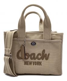 COACH（コーチ）の古着「カーゴ トート26」｜ブラウン