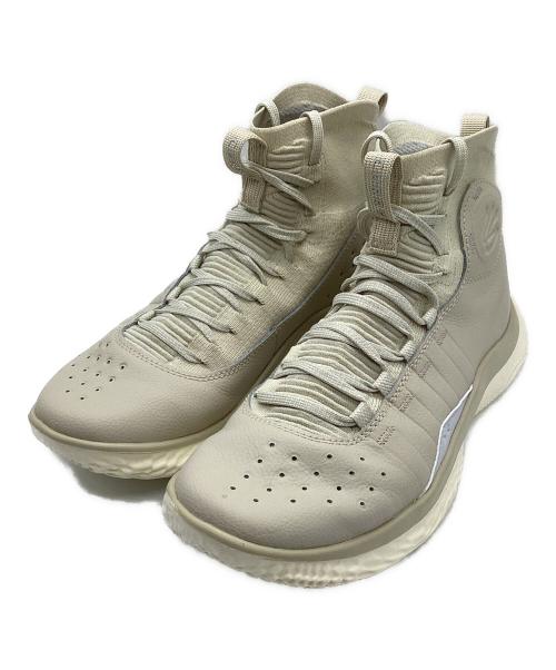 UNDER ARMOUR（アンダーアーマー）UNDER ARMOUR (アンダーアーマー) CURRY4　バスケットシューズ アイボリー サイズ:27.5cmの古着・服飾アイテム