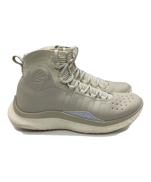 UNDER ARMOUR（アンダーアーマー）UNDER ARMOUR (アンダーアーマー) CURRY4　バスケットシューズ アイボリー サイズ:27.5cmの古着・服飾アイテム