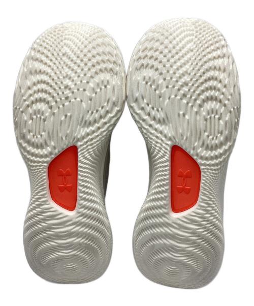 UNDER ARMOUR（アンダーアーマー）UNDER ARMOUR (アンダーアーマー) CURRY4　バスケットシューズ アイボリー サイズ:27.5cmの古着・服飾アイテム