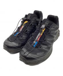 SALOMON（サロモン）の古着「トレッキングシューズ」｜ブラック