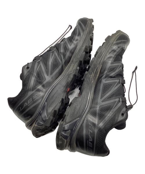 SALOMON（サロモン）SALOMON (サロモン) トレッキングシューズ ブラック サイズ:25㎝の古着・服飾アイテム
