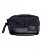 PORTERポーター）の古着「ポーチ ヒート」｜ブラック