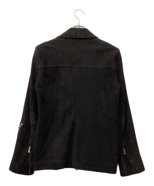 MAGINE（マージン）MAGINE (マージン) レザースウェードジャケット ブラック サイズ:48の古着・服飾アイテム