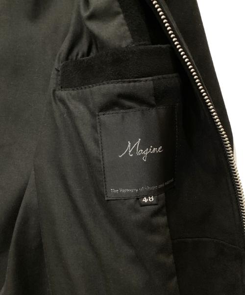 MAGINE（マージン）MAGINE (マージン) レザースウェードジャケット ブラック サイズ:48の古着・服飾アイテム