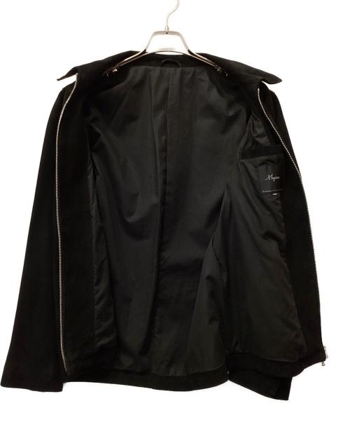 MAGINE（マージン）MAGINE (マージン) レザースウェードジャケット ブラック サイズ:48の古着・服飾アイテム