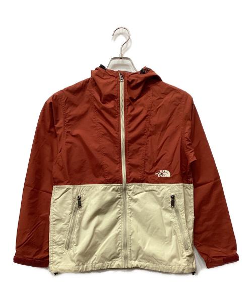THE NORTH FACE（ザ ノース フェイス）THE NORTH FACE (ザ ノース フェイス) コンパクトジャケット オレンジ×ベージュ サイズ:Mの古着・服飾アイテム