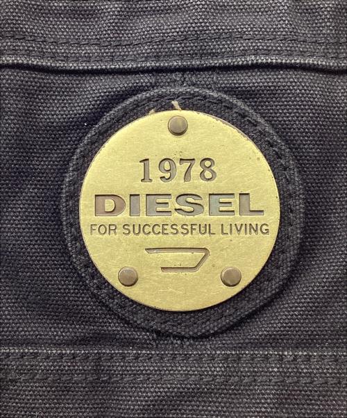 DIESEL（ディーゼル）DIESEL (ディーゼル) トートバッグ ブラックの古着・服飾アイテム