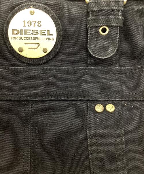 DIESEL（ディーゼル）DIESEL (ディーゼル) トートバッグ ブラックの古着・服飾アイテム