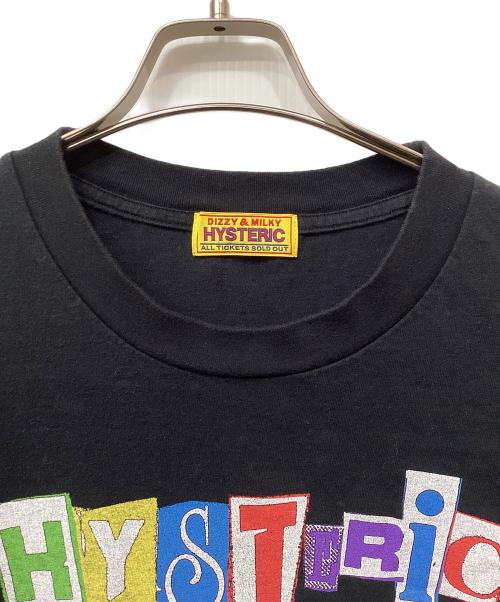 Hysteric Glamour（ヒステリックグラマー）Hysteric Glamour (ヒステリックグラマー) 半袖カットソー ブラック サイズ:Freeの古着・服飾アイテム