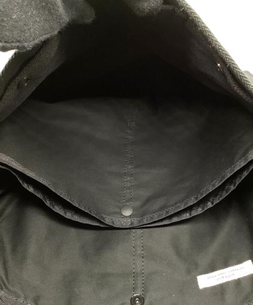SLOW&CO（スロウアンドコー）SLOW&CO (スロウアンドコー) キャンバスショルダーバッグ ブラックの古着・服飾アイテム
