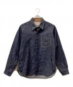 Deluxewareデラックスウェア）の古着「デニムシャツ」｜インディゴ