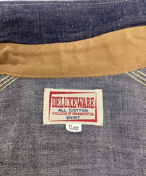Deluxeware（デラックスウェア）Deluxeware (デラックスウェア) デニムシャツ インディゴ サイズ:XLの古着・服飾アイテム