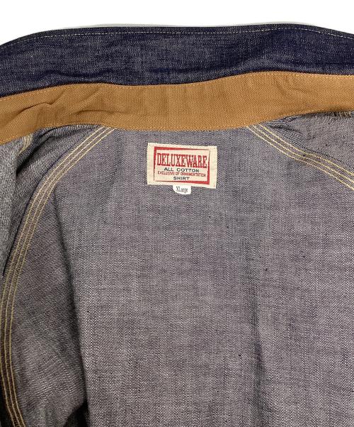 Deluxeware（デラックスウェア）Deluxeware (デラックスウェア) デニムシャツ インディゴ サイズ:XLの古着・服飾アイテム