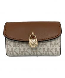 MICHAEL KORS（マイケルコース）の古着「コンパクトウォレット」｜ベージュ