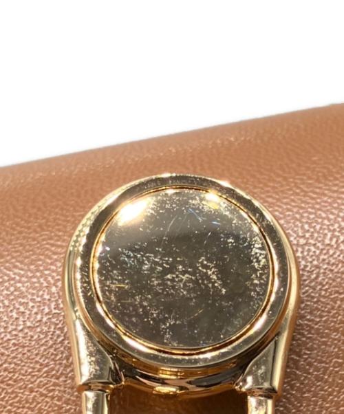 MICHAEL KORS（マイケルコース）MICHAEL KORS (マイケルコース) コンパクトウォレット ベージュの古着・服飾アイテム