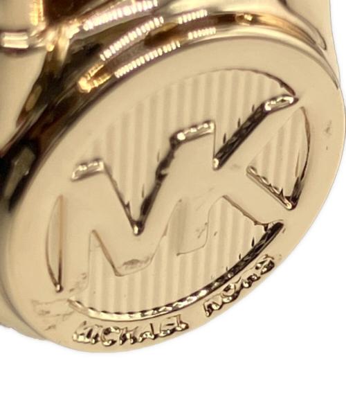 MICHAEL KORS（マイケルコース）MICHAEL KORS (マイケルコース) コンパクトウォレット ベージュの古着・服飾アイテム