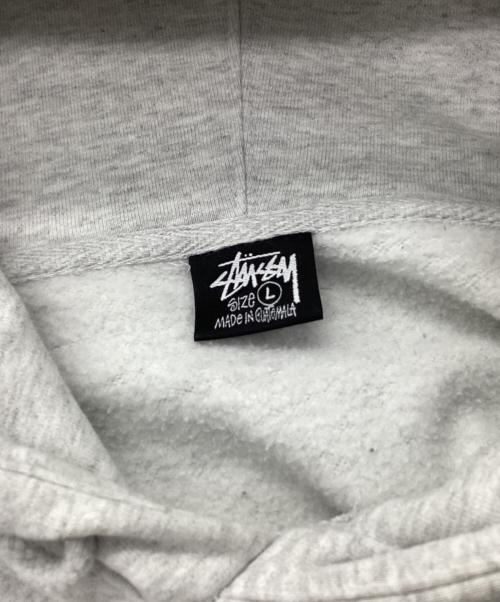 stussy（ステューシー）stussy (ステューシー) プルオーバーパーカー グレー サイズ:Lの古着・服飾アイテム