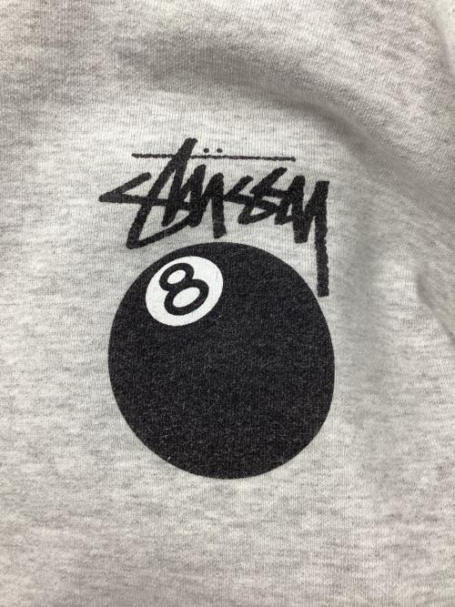 stussy（ステューシー）stussy (ステューシー) プルオーバーパーカー グレー サイズ:Lの古着・服飾アイテム