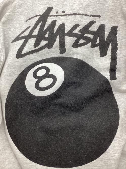 stussy（ステューシー）stussy (ステューシー) プルオーバーパーカー グレー サイズ:Lの古着・服飾アイテム