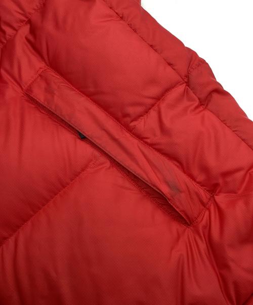 THE NORTH FACE（ザ ノース フェイス）THE NORTH FACE (ザ ノース フェイス) ヌプシダウンジャケット レッド×ブラック サイズ:Mの古着・服飾アイテム