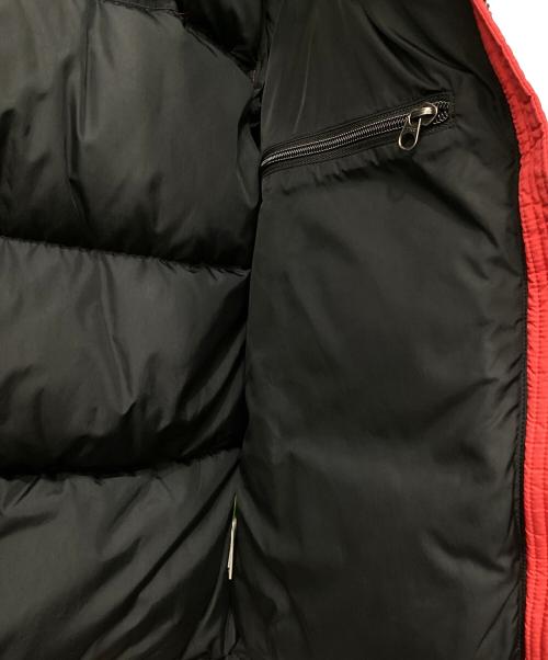 THE NORTH FACE（ザ ノース フェイス）THE NORTH FACE (ザ ノース フェイス) ヌプシダウンジャケット レッド×ブラック サイズ:Mの古着・服飾アイテム