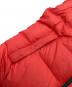 中古・古着 THE NORTH FACE (ザ ノース フェイス) ヌプシダウンジャケット レッド×ブラック サイズ:M：15000円