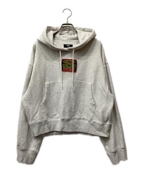 stussy（ステューシー）stussy (ステューシー) プルオーバーパーカー　28629 アイボリー サイズ:Sの古着・服飾アイテム